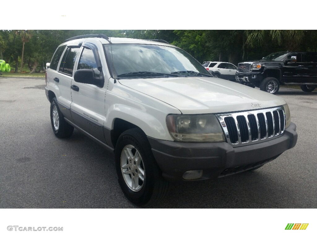 2003 Grand Cherokee Laredo - Stone White / Dark Slate Gray photo #1