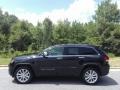 2017 Diamond Black Crystal Pearl Jeep Grand Cherokee Limited 4x4  photo #1
