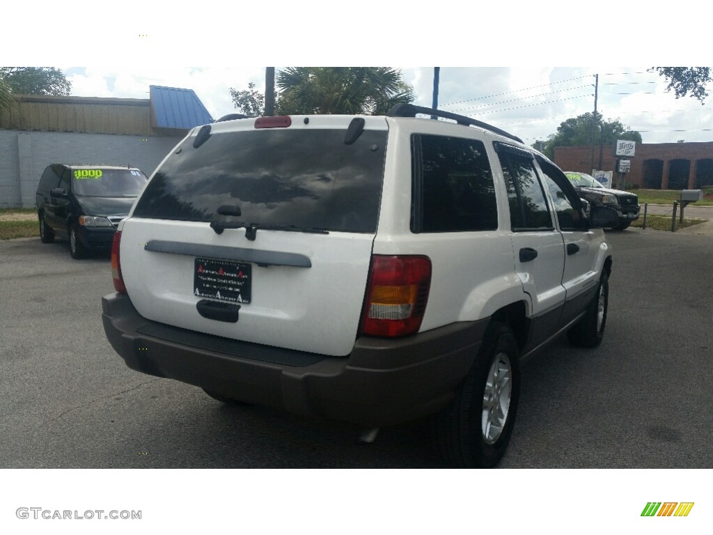 2003 Grand Cherokee Laredo - Stone White / Dark Slate Gray photo #3