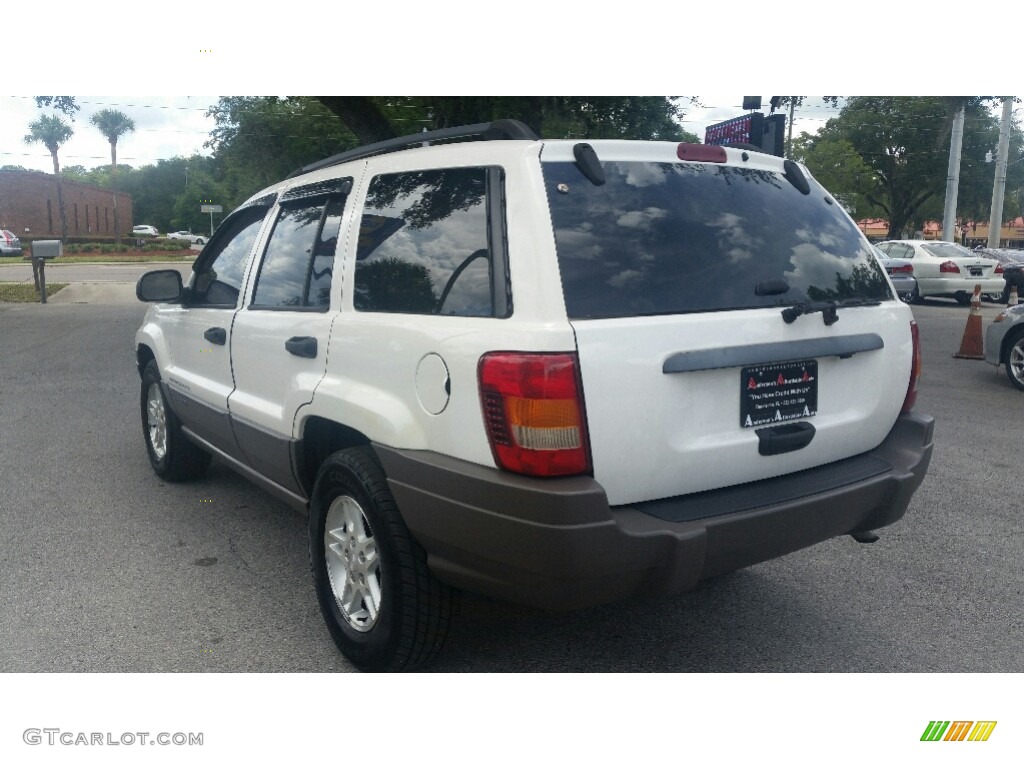 2003 Grand Cherokee Laredo - Stone White / Dark Slate Gray photo #5