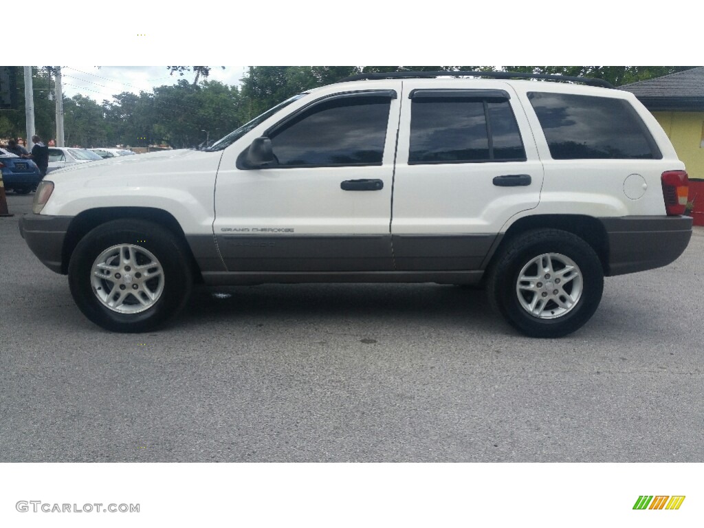2003 Grand Cherokee Laredo - Stone White / Dark Slate Gray photo #6