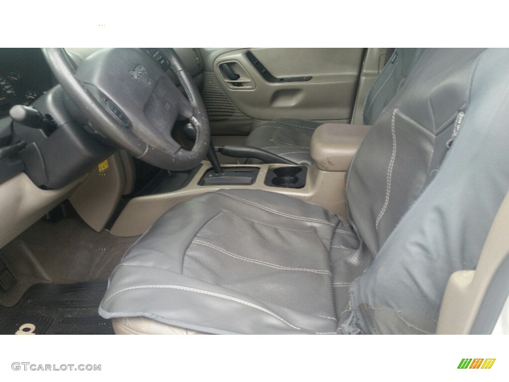 2003 Grand Cherokee Laredo - Stone White / Dark Slate Gray photo #10