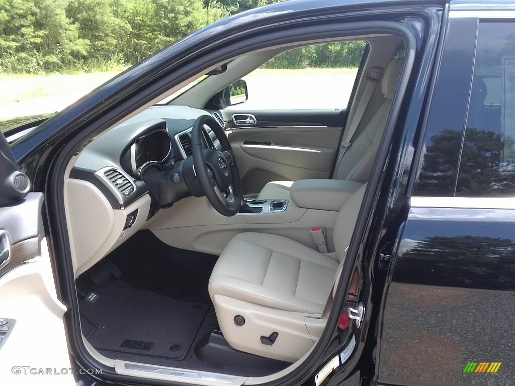 2017 Grand Cherokee Limited 4x4 - Diamond Black Crystal Pearl / Black photo #9