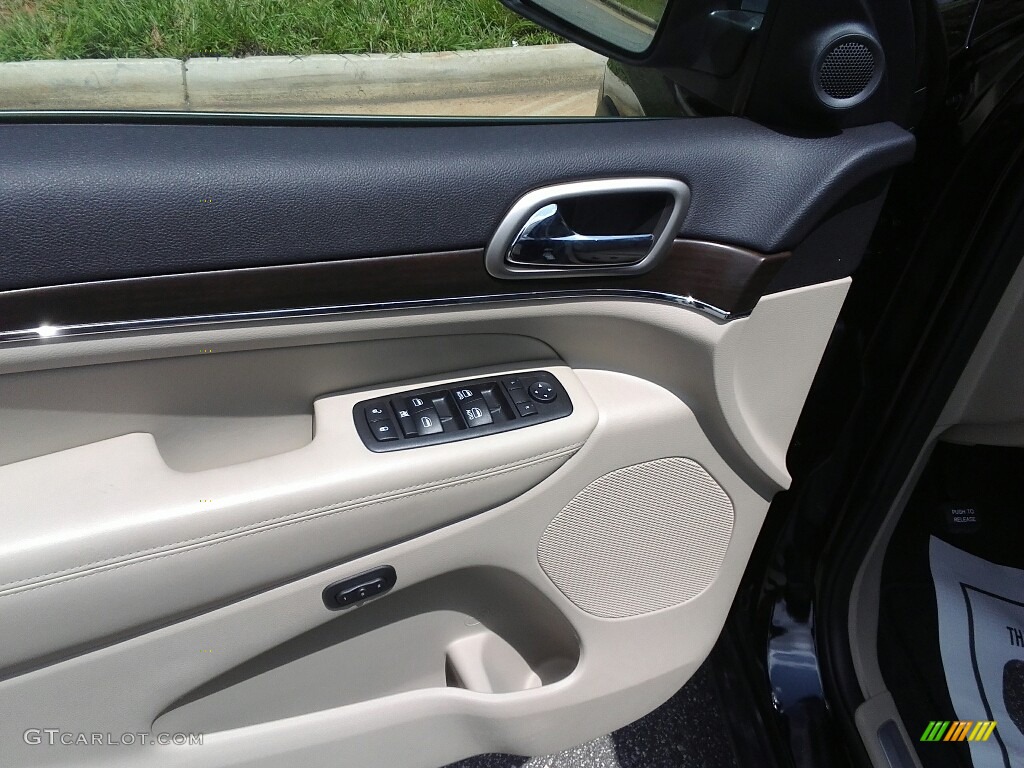 2017 Grand Cherokee Limited 4x4 - Diamond Black Crystal Pearl / Black photo #10