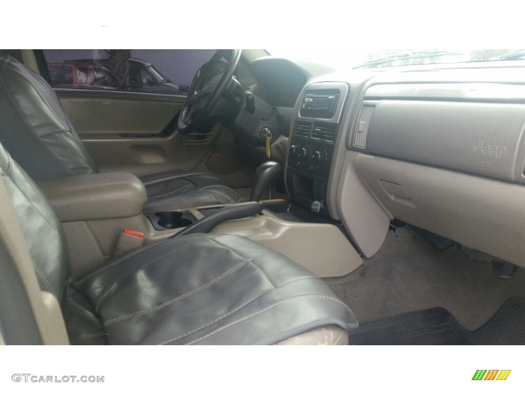 2003 Grand Cherokee Laredo - Stone White / Dark Slate Gray photo #16