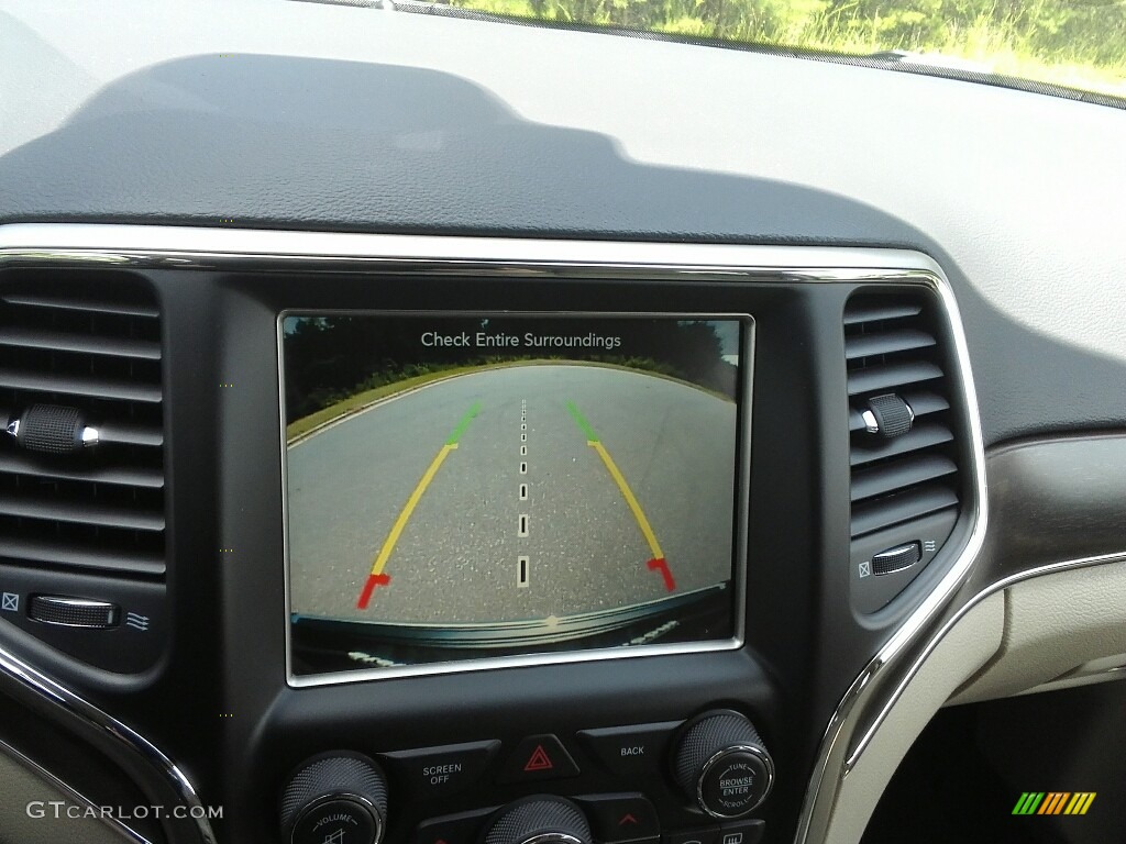 2017 Grand Cherokee Limited 4x4 - Diamond Black Crystal Pearl / Black photo #14