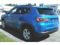 2017 Laser Blue Pearl Jeep Compass Latitude 4x4  photo #3