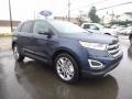 Blue Jeans Metallic - Edge Titanium AWD Photo No. 3