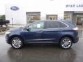 Blue Jeans Metallic - Edge Titanium AWD Photo No. 8
