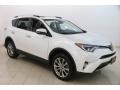 2016 Blizzard Pearl Toyota RAV4 Limited  photo #1