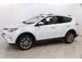 2016 Blizzard Pearl Toyota RAV4 Limited  photo #3