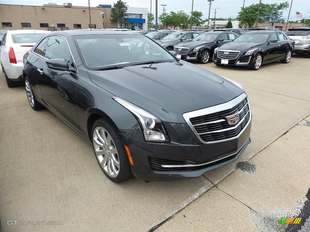Phantom Gray Metallic 2017 Cadillac ATS AWD Exterior Photo #121438694