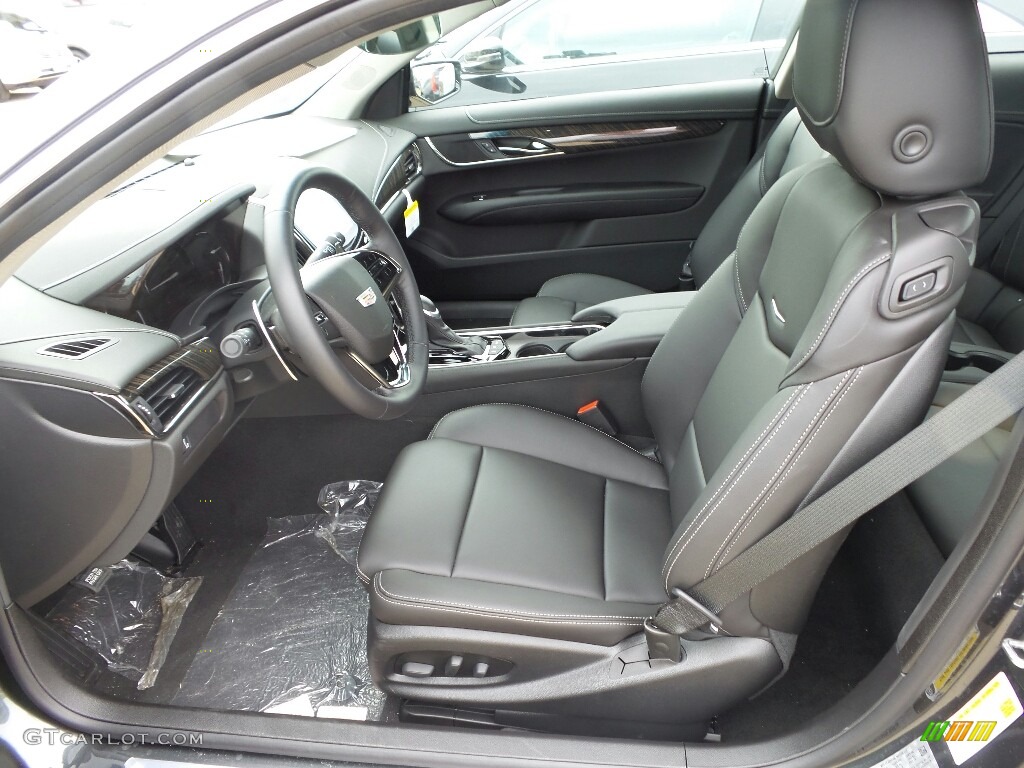 Jet Black Interior 2017 Cadillac ATS AWD Photo #121438748