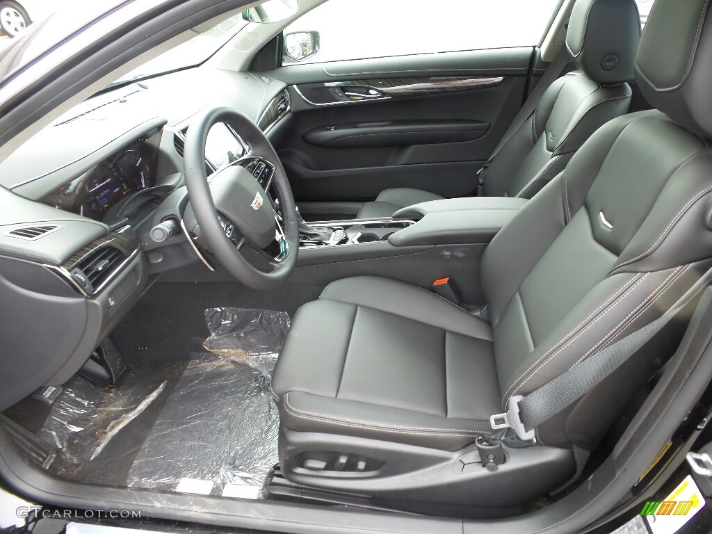 Jet Black Interior 2017 Cadillac ATS AWD Photo #121438846