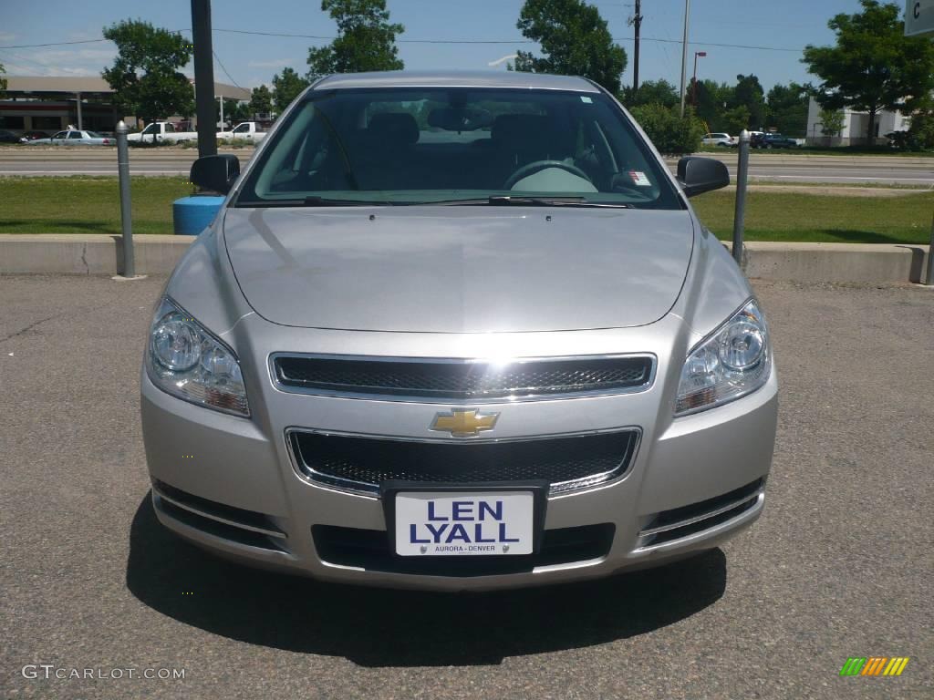 2008 Malibu LS Sedan - Silverstone Metallic / Titanium Gray photo #2