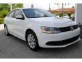 Pure White - Jetta SE Sedan Photo No. 2