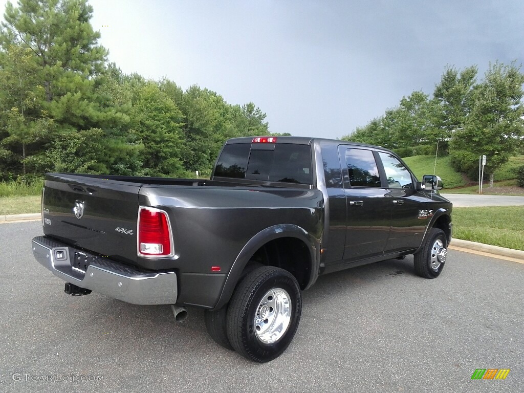 Granite Crystal Metallic 2017 Ram 3500 Laramie Mega Cab 4x4 Dual Rear Wheel Exterior Photo #121439597