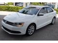 Pure White - Jetta SE Sedan Photo No. 4