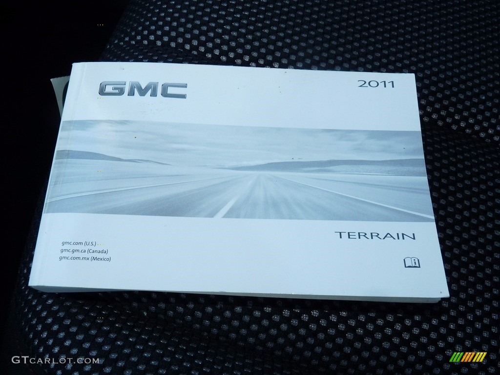 2011 Terrain SLE AWD - Carbon Black Metallic / Jet Black photo #16