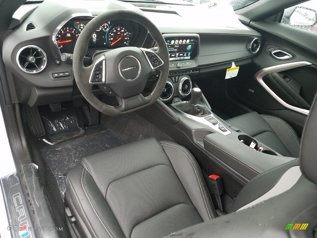 Jet Black Interior 2018 Chevrolet Camaro LT Coupe Photo #121441625
