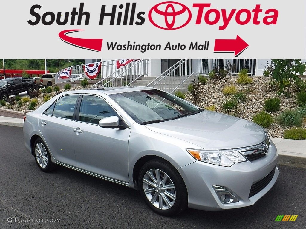 2014 Camry XLE - Classic Silver Metallic / Ash photo #1