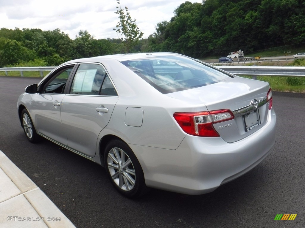 2014 Camry XLE - Classic Silver Metallic / Ash photo #7