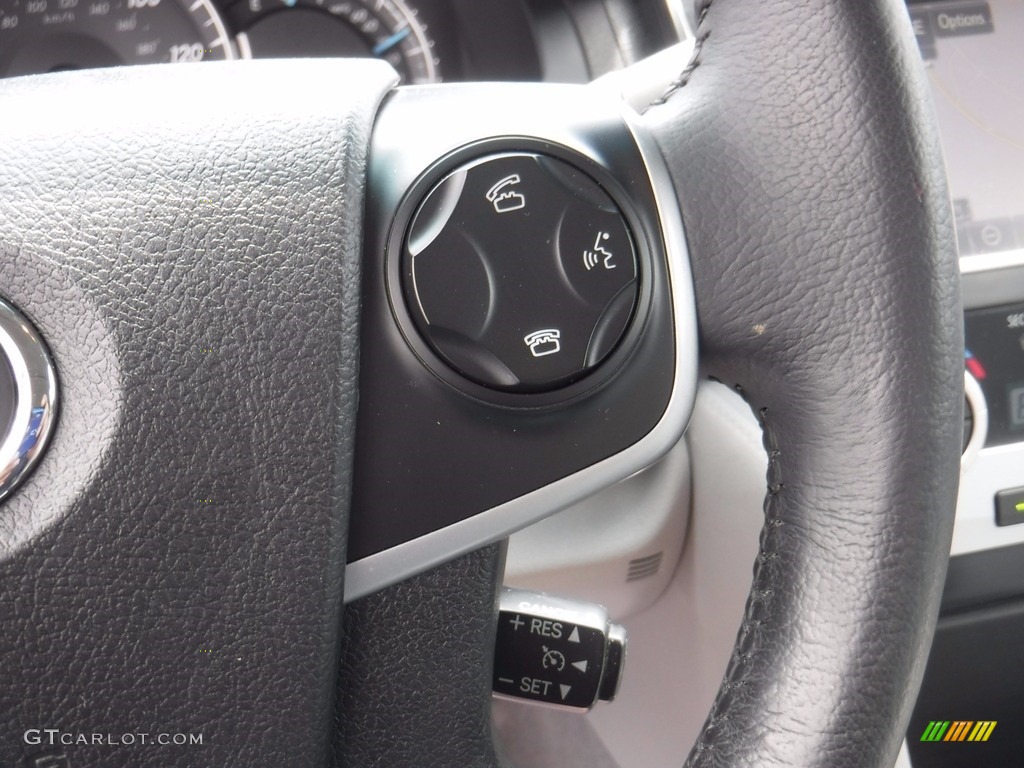 2014 Camry XLE - Classic Silver Metallic / Ash photo #23