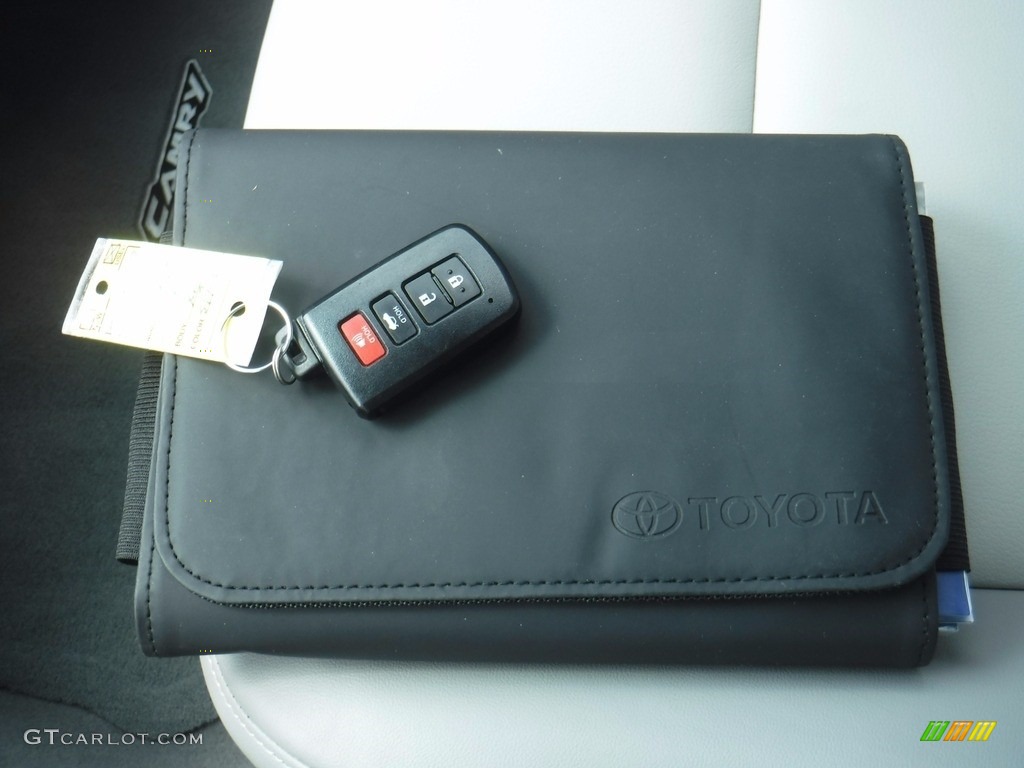 2014 Camry XLE - Classic Silver Metallic / Ash photo #28