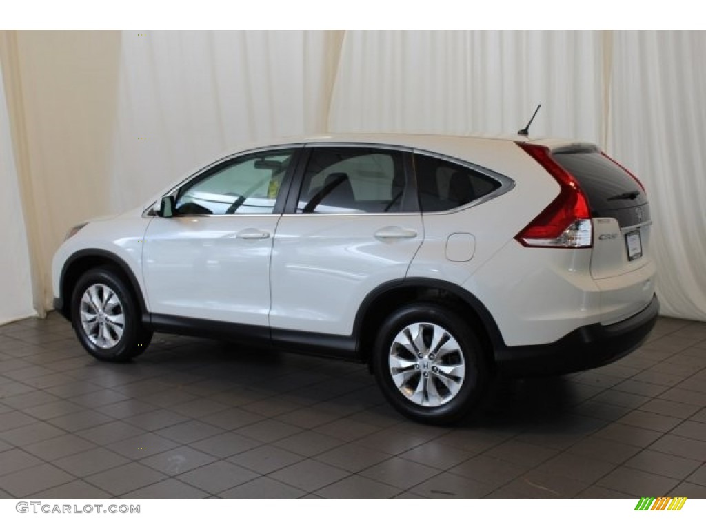 2014 CR-V EX AWD - White Diamond Pearl / Gray photo #5