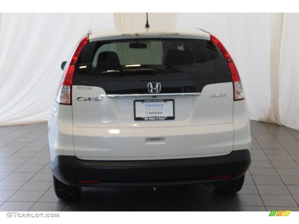 2014 CR-V EX AWD - White Diamond Pearl / Gray photo #6