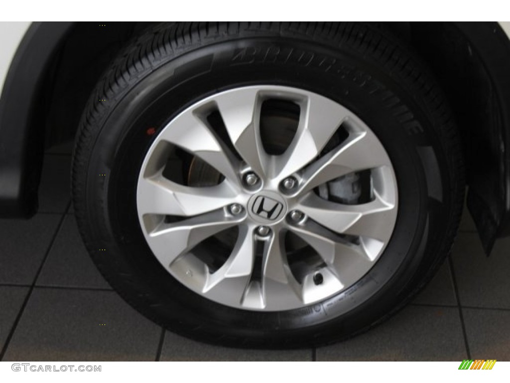 2014 CR-V EX AWD - White Diamond Pearl / Gray photo #7
