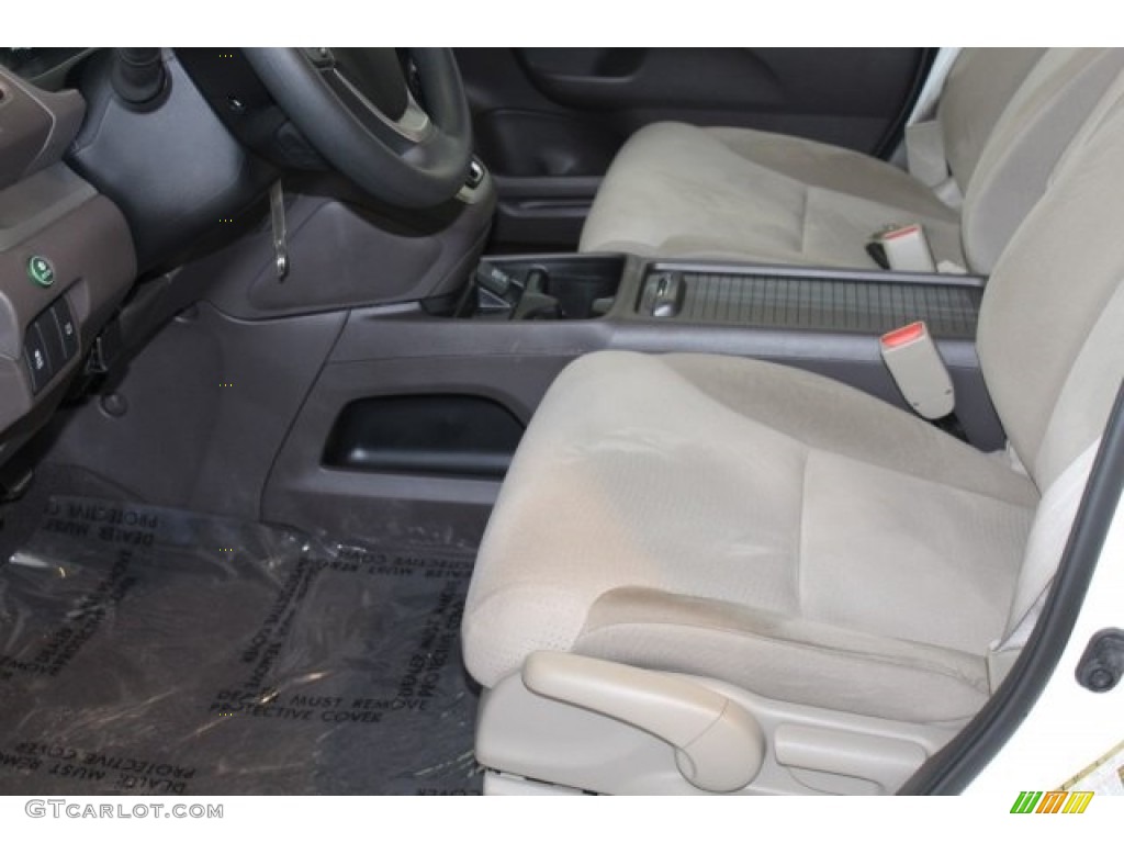 2014 CR-V EX AWD - White Diamond Pearl / Gray photo #13