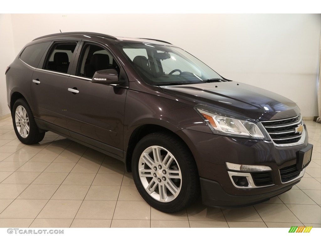 2015 Traverse LT AWD - Sable Metallic / Ebony photo #1