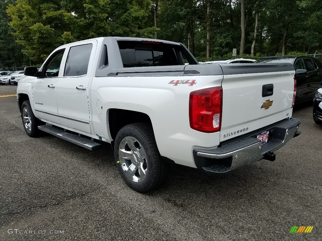 2017 Silverado 1500 LTZ Crew Cab 4x4 - Iridescent Pearl Tricoat / Cocoa/­Dune photo #4