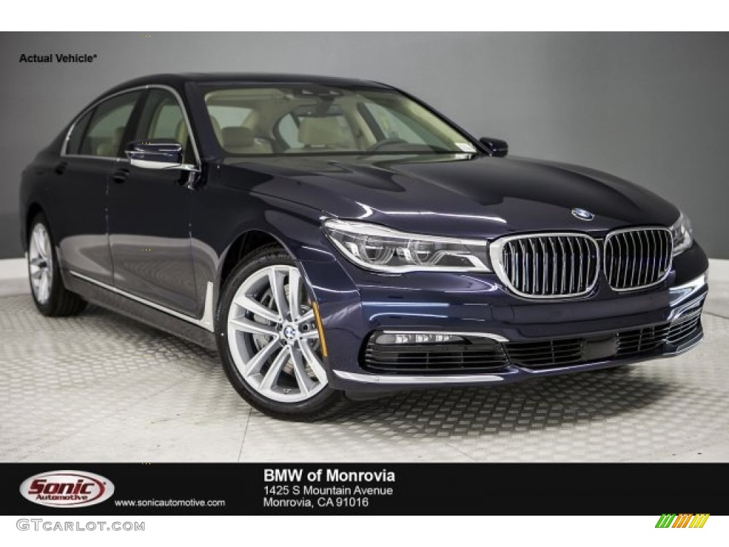 Imperial Blue Metallic BMW 7 Series