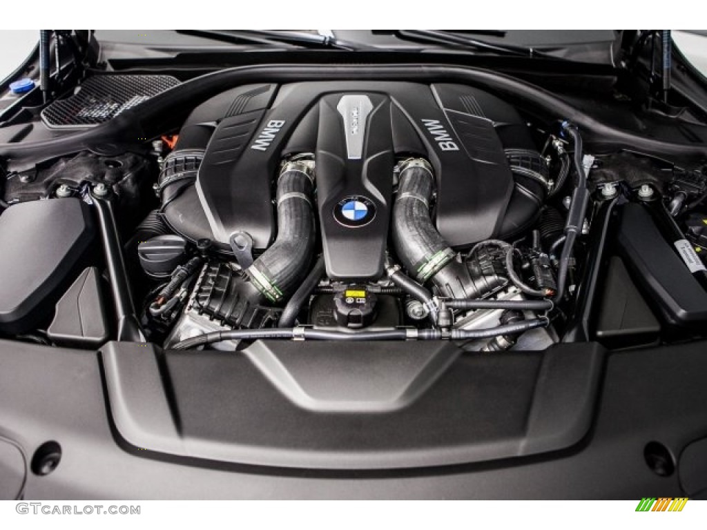 2018 7 Series 750i Sedan - Imperial Blue Metallic / Canberra Beige photo #8