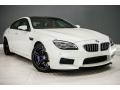 Frozen Brilliant White Metallic 2018 BMW M6 Gran Coupe Exterior