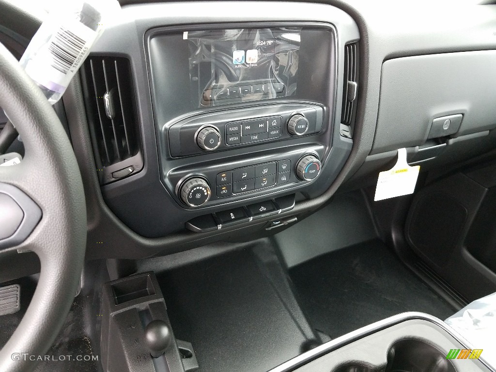 2017 Silverado 2500HD Work Truck Double Cab 4x4 - Summit White / Dark Ash/Jet Black photo #10