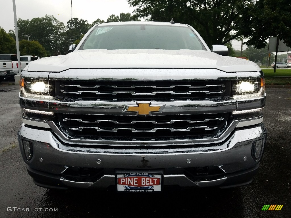 2017 Silverado 1500 LTZ Crew Cab 4x4 - Iridescent Pearl Tricoat / Cocoa/­Dune photo #2