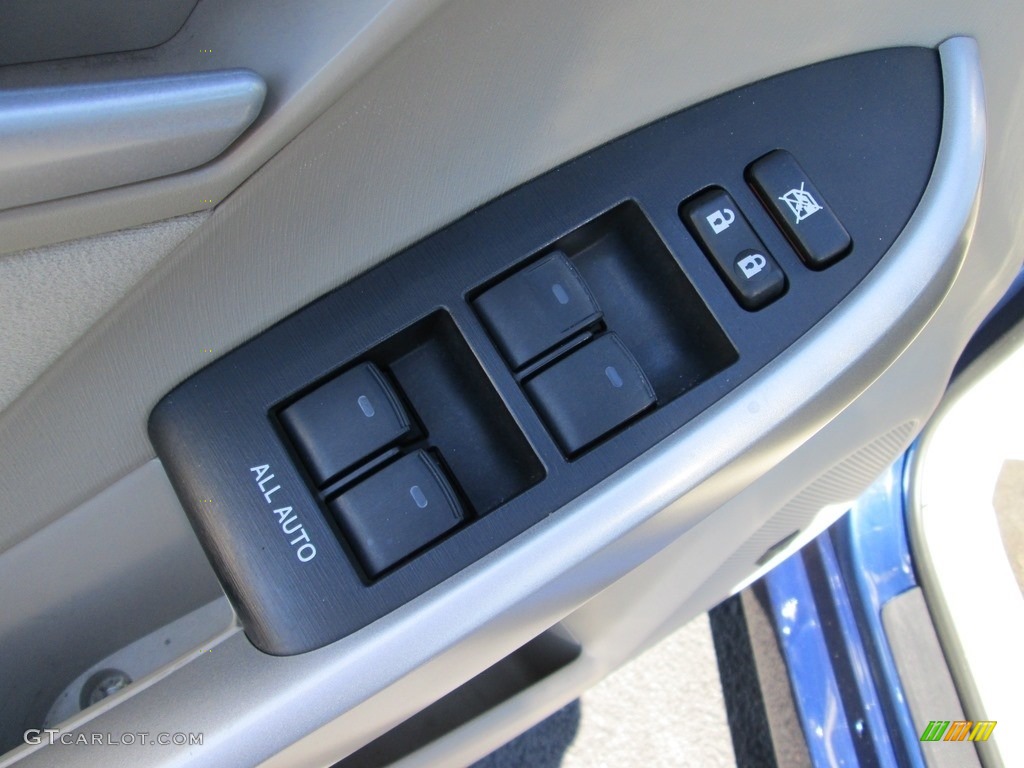 2010 Prius Hybrid V - Blue Ribbon Metallic / Bisque photo #15