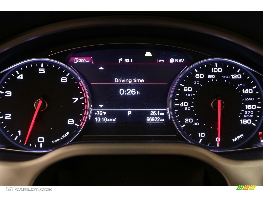 2012 Audi A8 L W12 6.3 Gauges Photos