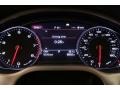2012 Audi A8 Velvet Beige Interior Gauges Photo