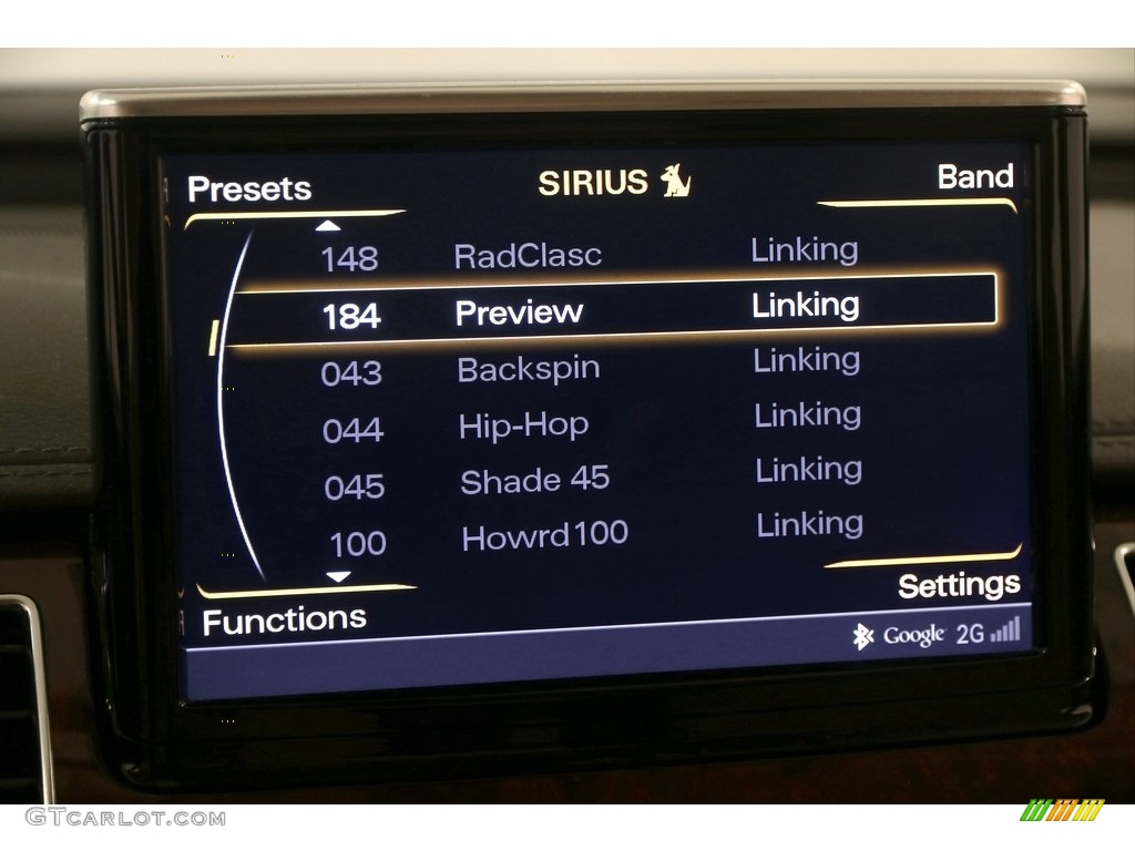 2012 Audi A8 L W12 6.3 Controls Photo #121453001