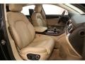 2012 Audi A8 Velvet Beige Interior Front Seat Photo