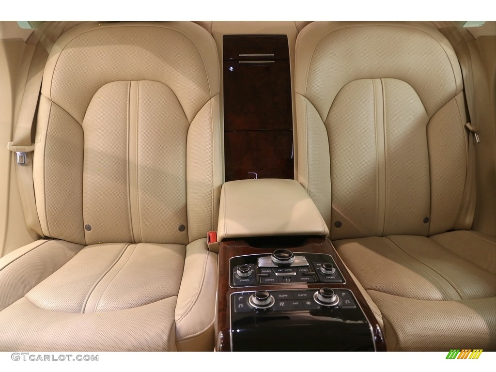 Velvet Beige Interior 2012 Audi A8 L W12 6.3 Photo #121453259
