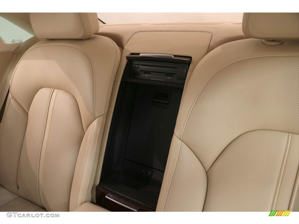 Velvet Beige Interior 2012 Audi A8 L W12 6.3 Photo #121453505