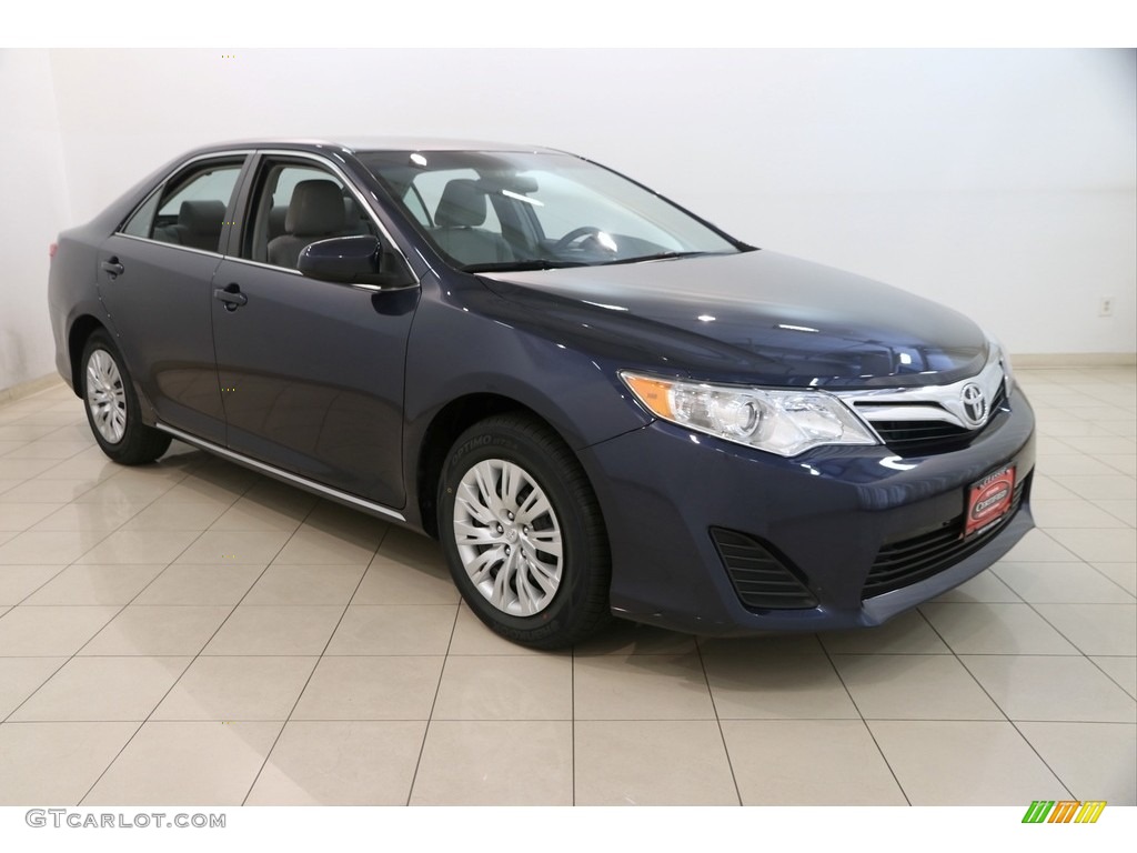 2014 Camry LE - Parisian Night Pearl / Ash photo #1