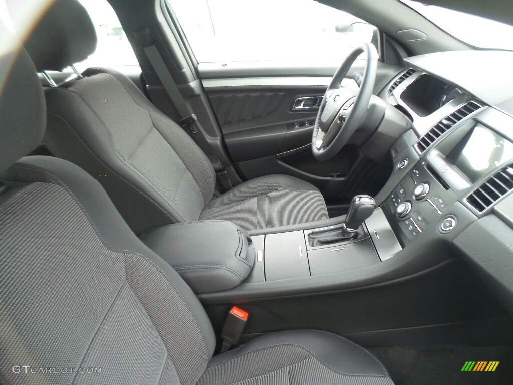 Charcoal Black Interior 2017 Ford Taurus SEL Photo #121455675