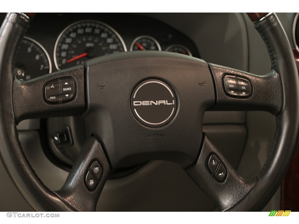 2006 Envoy Denali 4x4 - Summit White / Light Gray photo #7