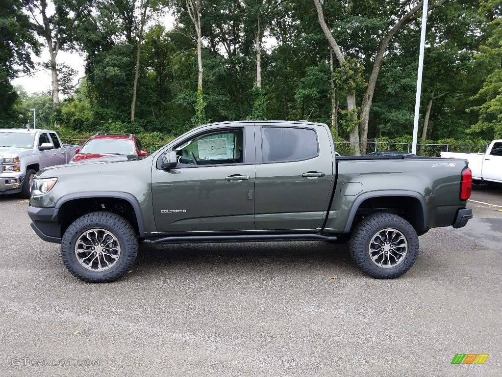Deepwood Green Metallic 2017 Chevrolet Colorado ZR2 Crew Cab 4x4 Exterior Photo #121456145